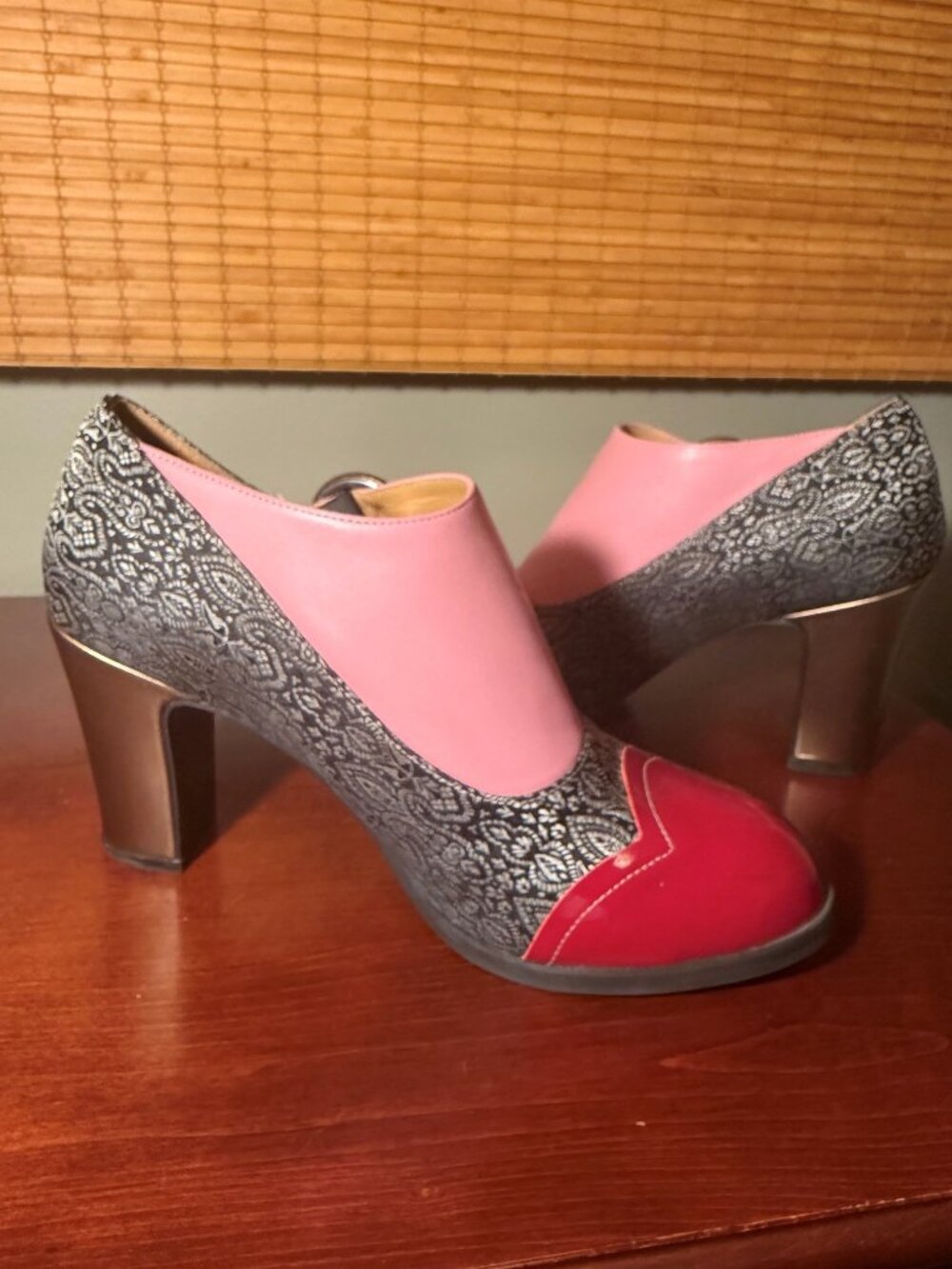 Fluevog Joyce heeled shoes